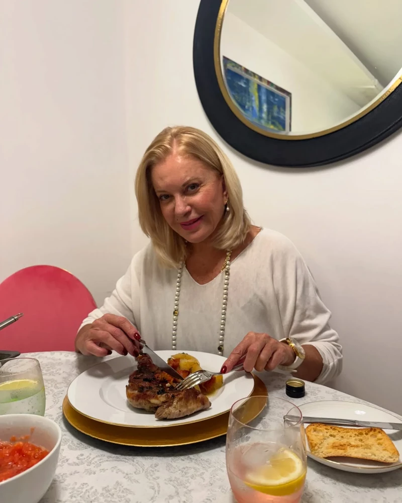 Bárbara Rey con Sofía Cristo en Navidad.