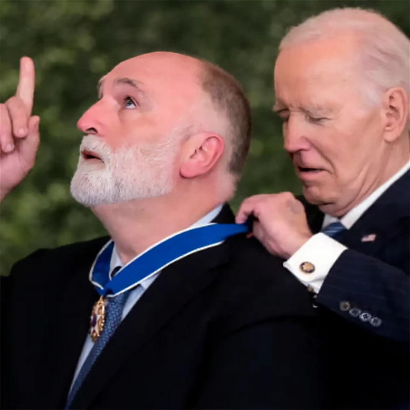 José Andrés y Joe Biden