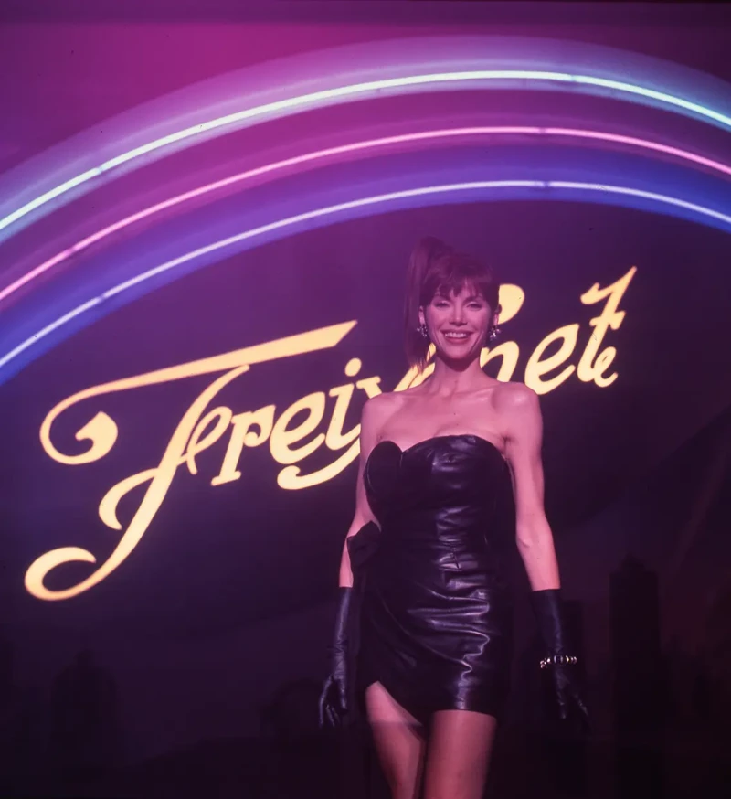 Victoria Principal protagonista de un anuncio de 'Freixenet'.