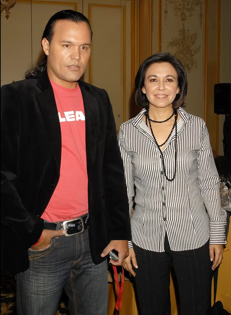 Isabel Gemio y Nilo Manrique.