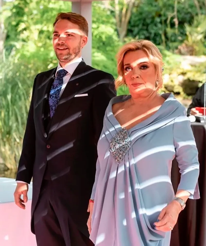 Carmen Borrego y José María Almoguera en día de su boda.