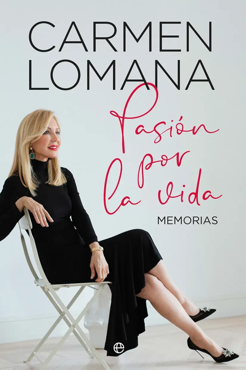 Portada de la memorias de Carmen Lomana