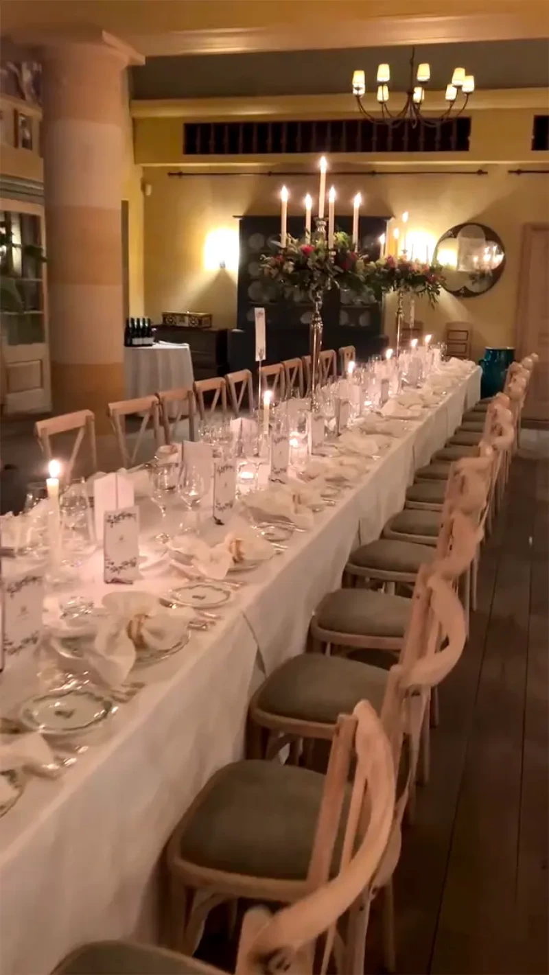 Salón comedor de un evento