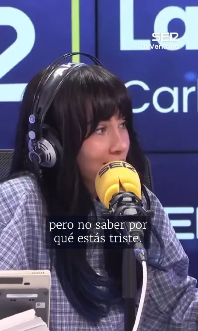 Aitana habla en 'La Ventana' de la depresión que ha sufrido.