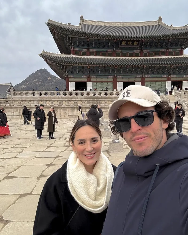 Tamara e Íñigo de viaje en China