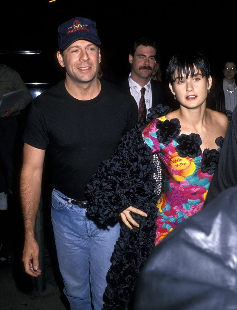 Bruce Willis y Demi Moore