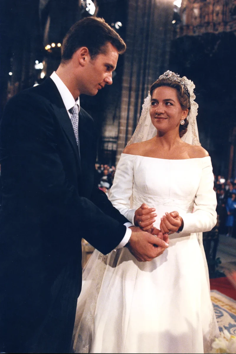 La boda de la infanta Cristina e Iñaki Urdangarin.