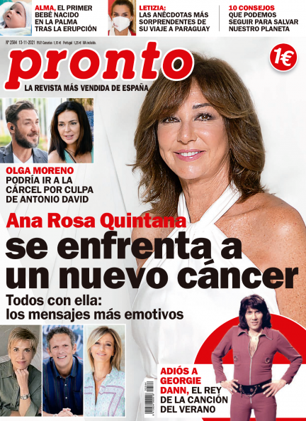 Ana Rosa Quintana, En La Portada De La Nueva Revista Pronto