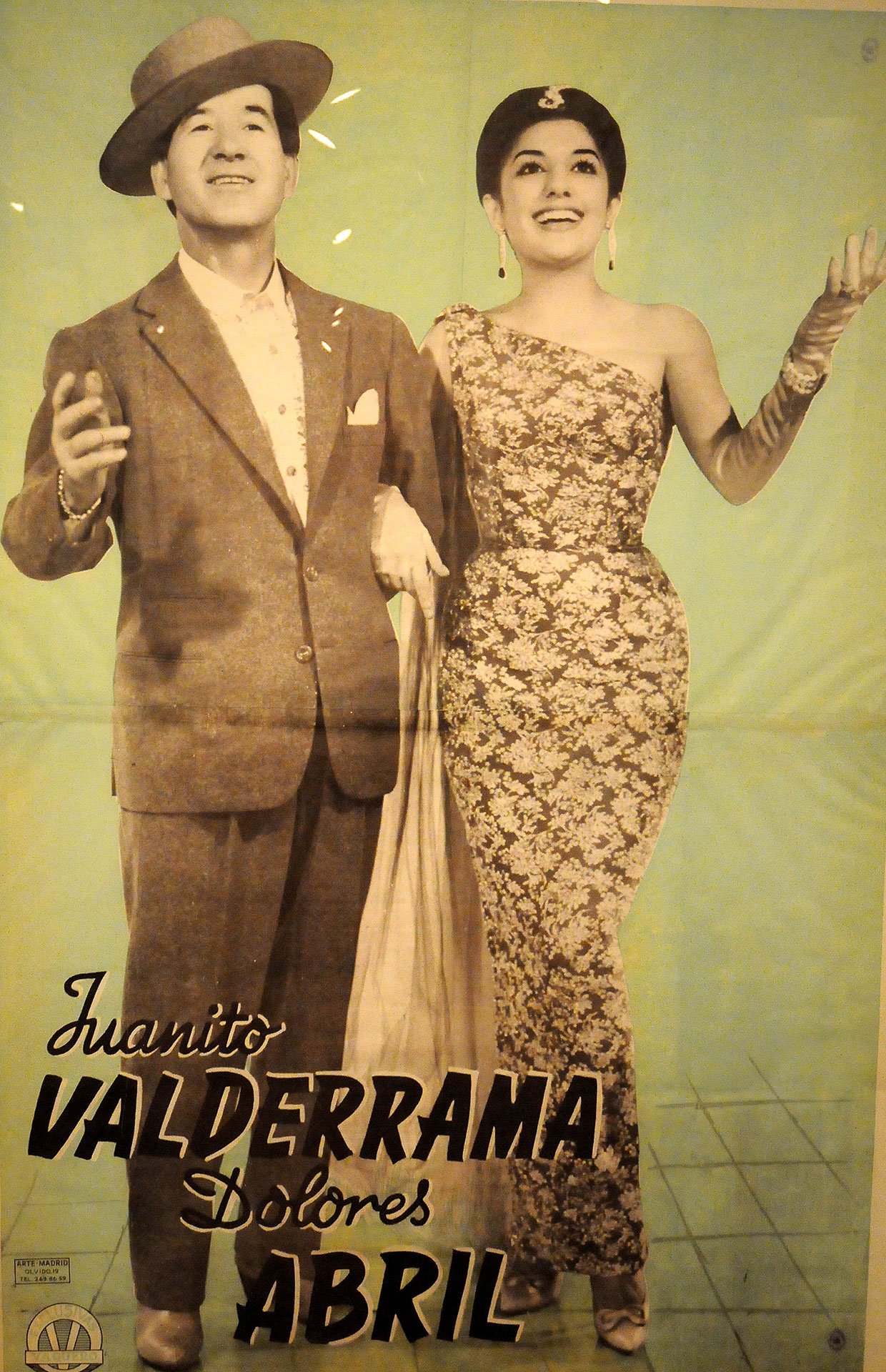 Juanito Valderrama y Dolores Abril en una imagen promocional de uno de sus espectáculos.