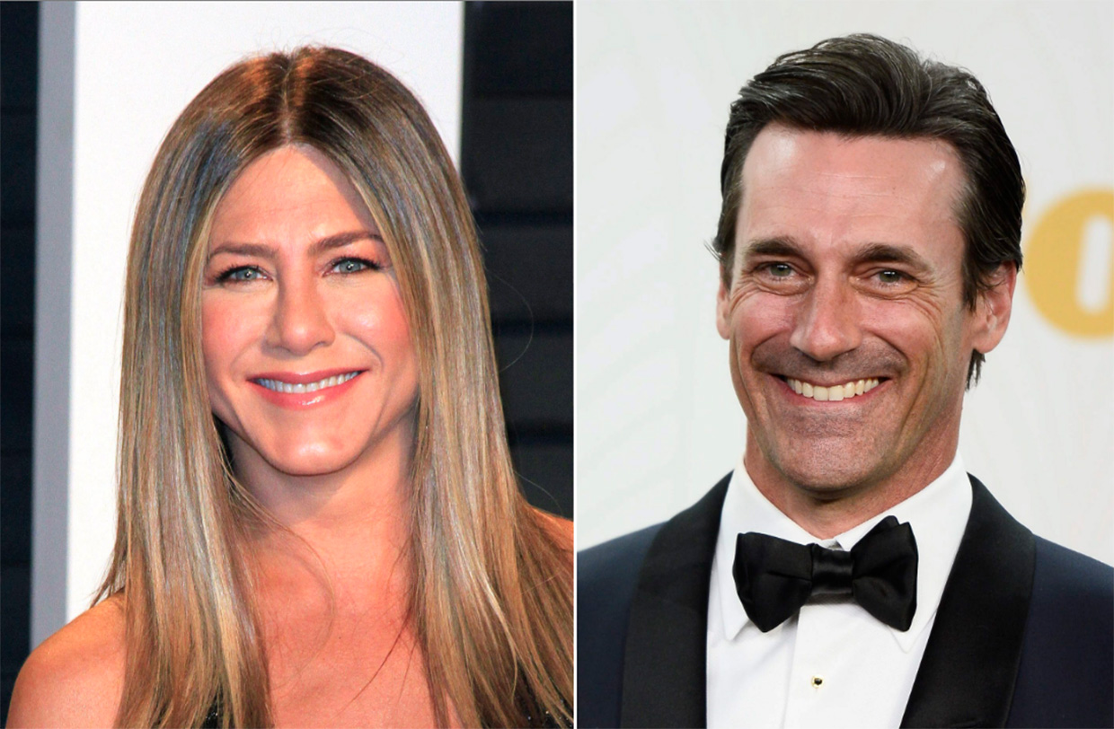 Jennifer Aniston y Jon Hamm ¿la nueva pareja de Hollywood?