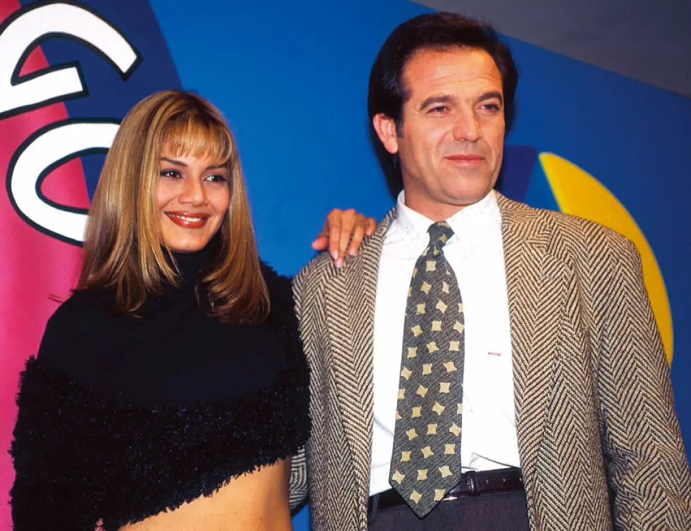 Ivonne Reyes y Pepe Navarro en una imagen de archivo de 1994.