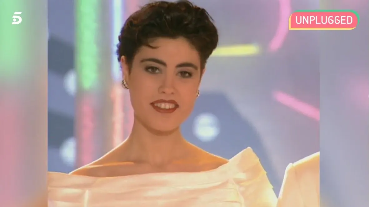 Isabel Rabago en Miss España 1993.