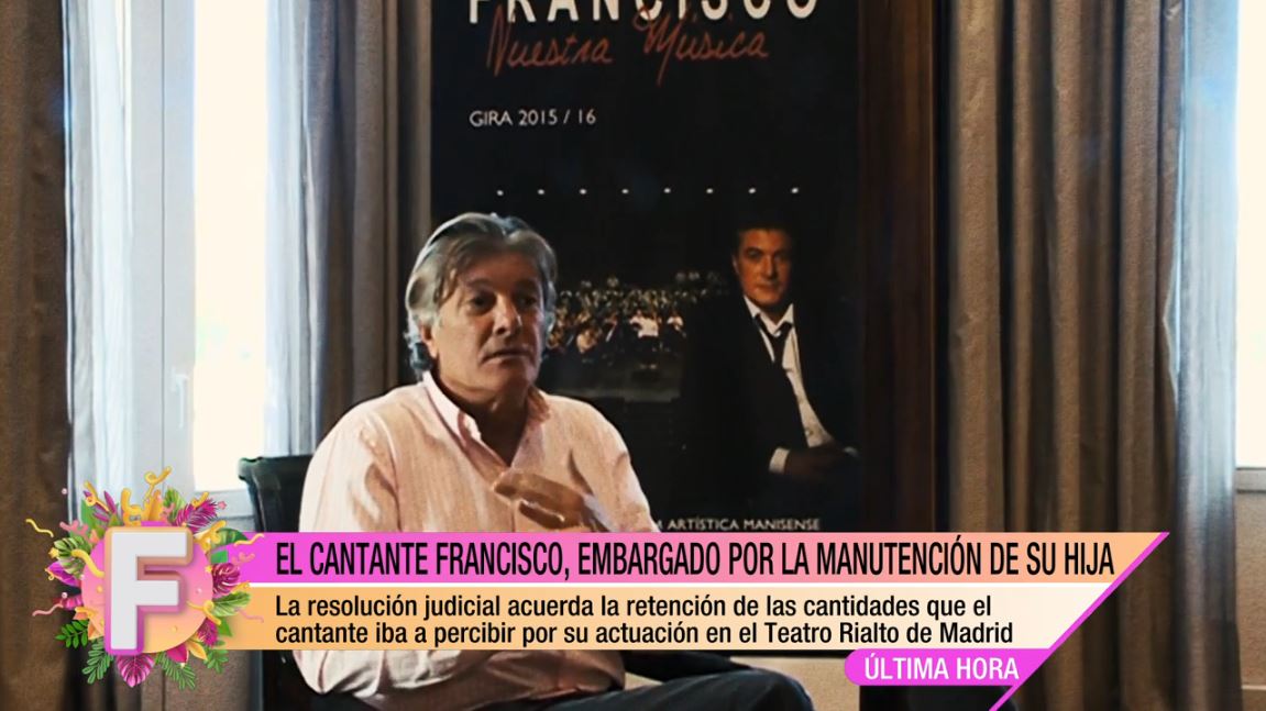 En 'Fiesta' hablan del sueldo embargado de Francisco.