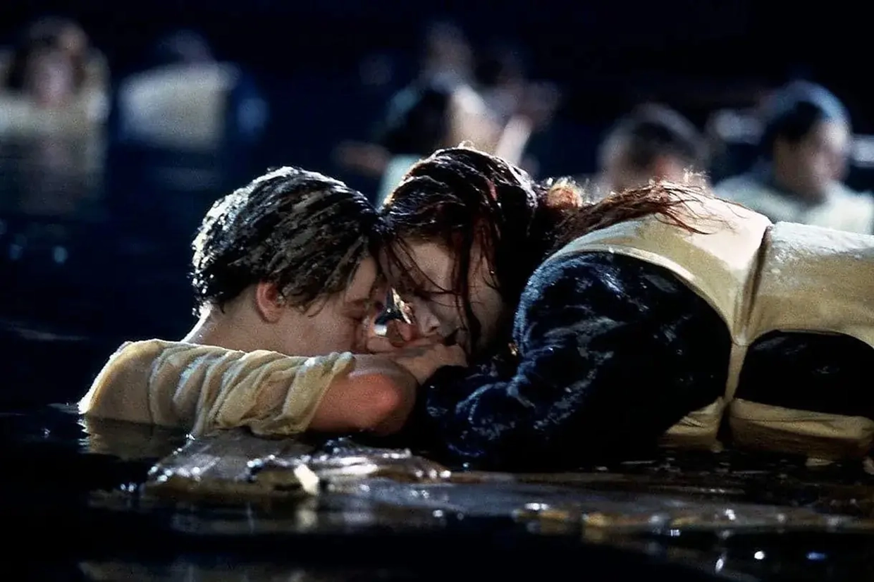 La escena final de Titanic