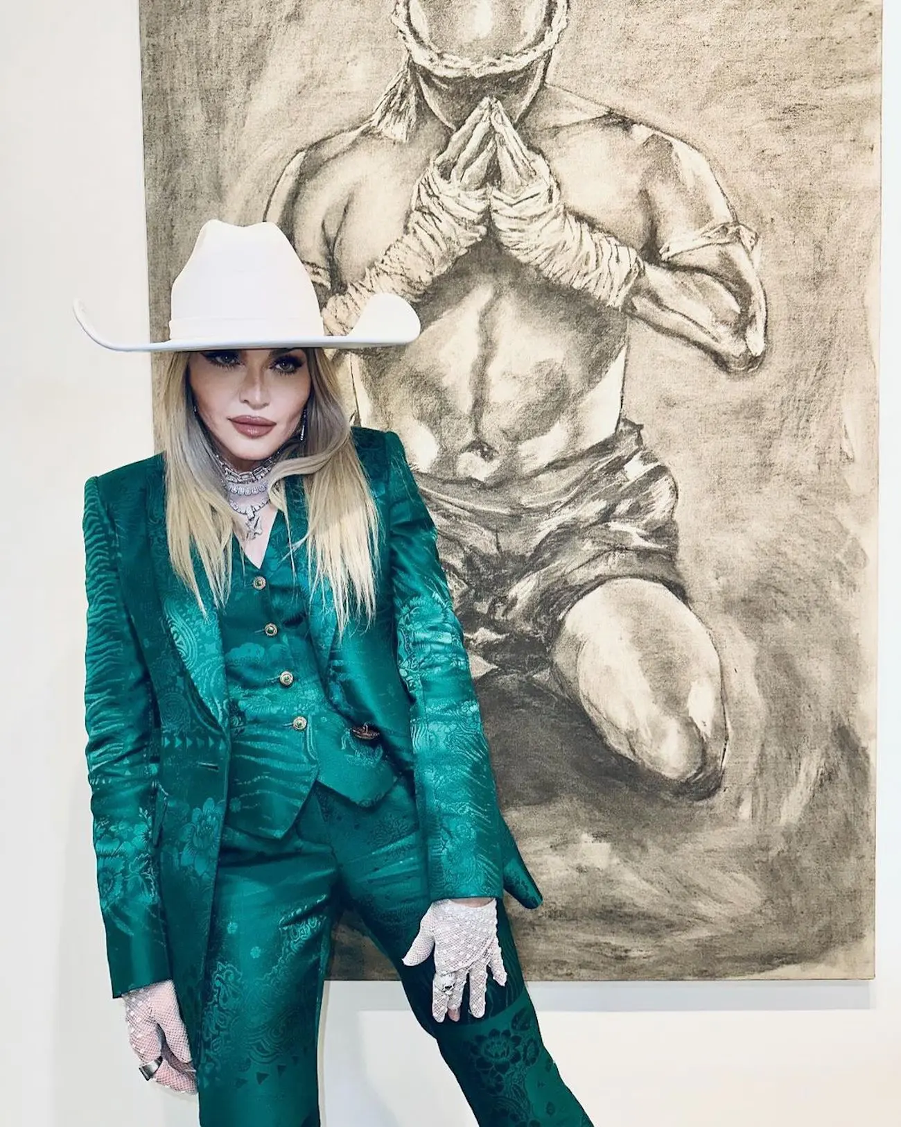 Madonna exposicion de su hijo Rocco4