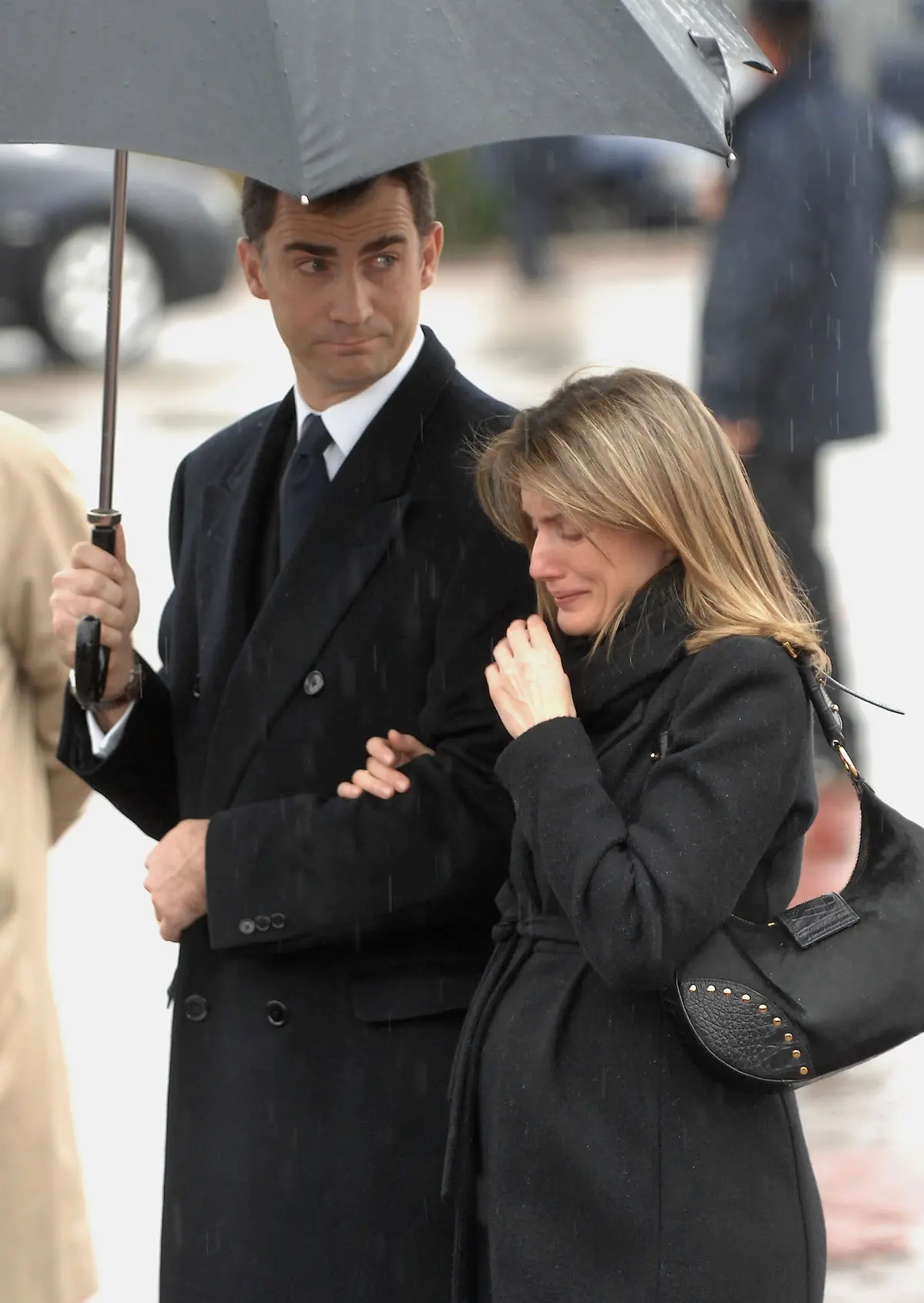 Letizia Ortiz llorando