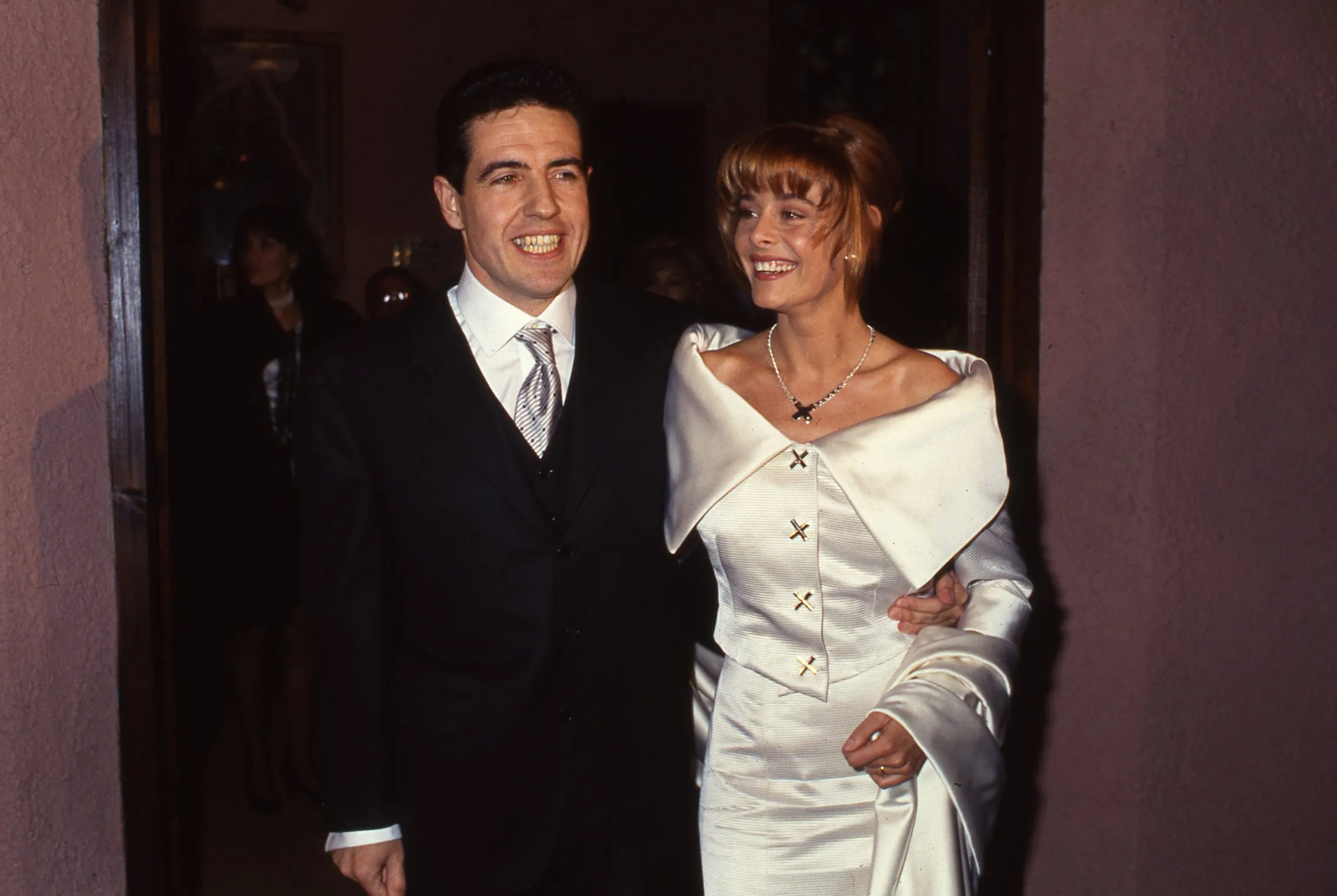 Belén Rueda, en su boda con Daniel Écija.