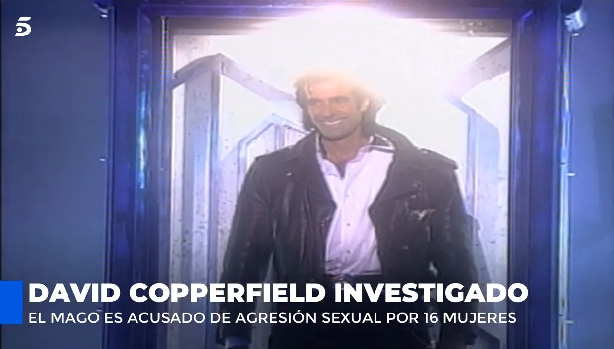 En 'Informativos Telecinco' hablan de los abusos de David Copperfield.
