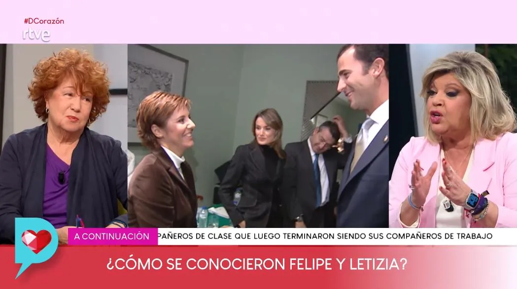 Terelu habla de la reina Letizia en 'D Corazón'.