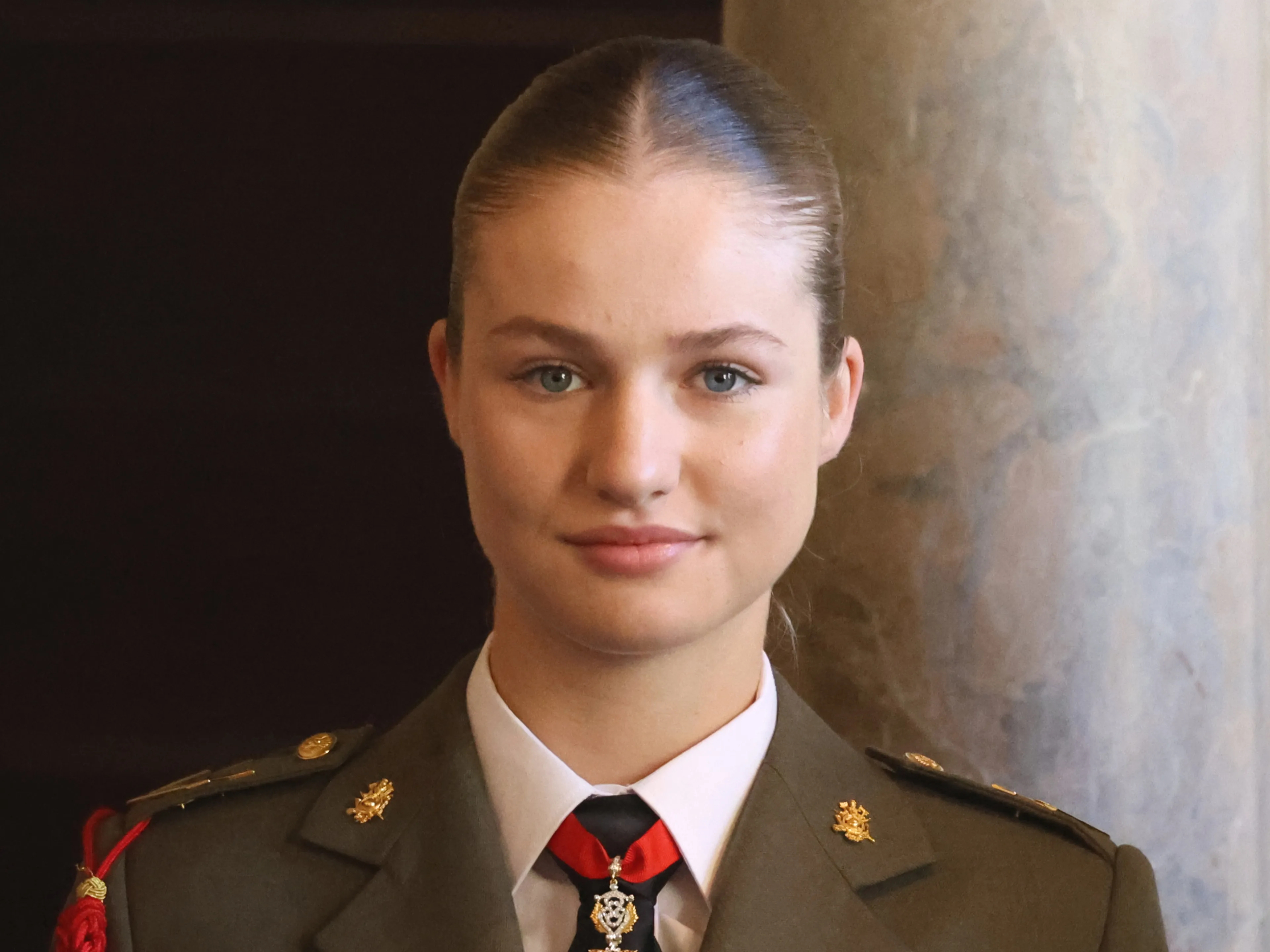 La princesa Leonor recibe la medalla de Aragon