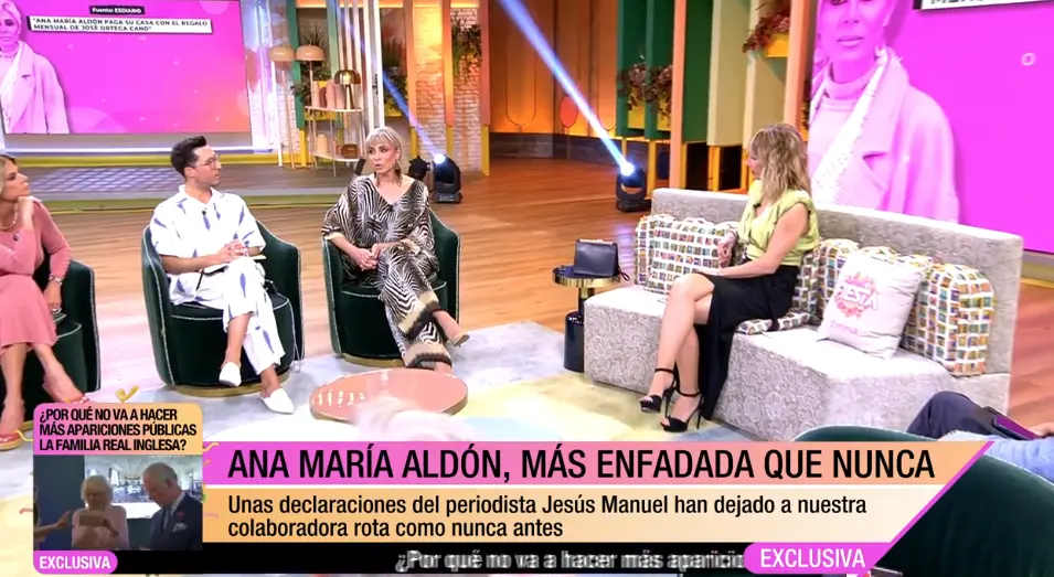 Ana María Aldón en el programa 'Fiesta' - Ana María Aldón dinero - Ana María Aldón acusación
