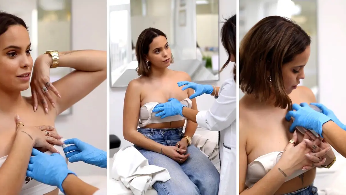 Gloria Camila operada pecho