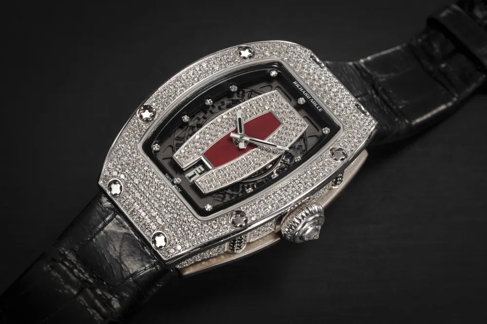 El reloj RM 007 de Richard Mille que lleva Mery Perelló.