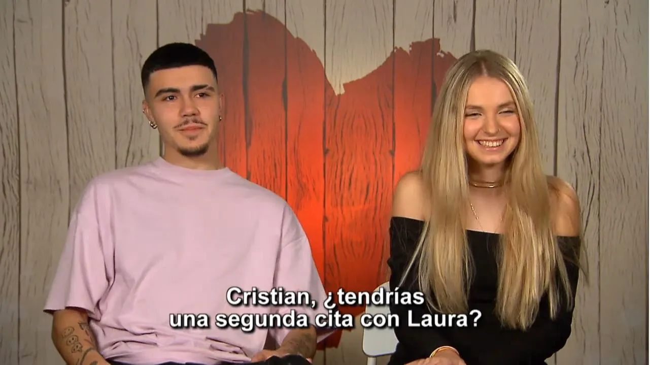 Cristian, hijo de Dani Güiza, en 'First dates'.