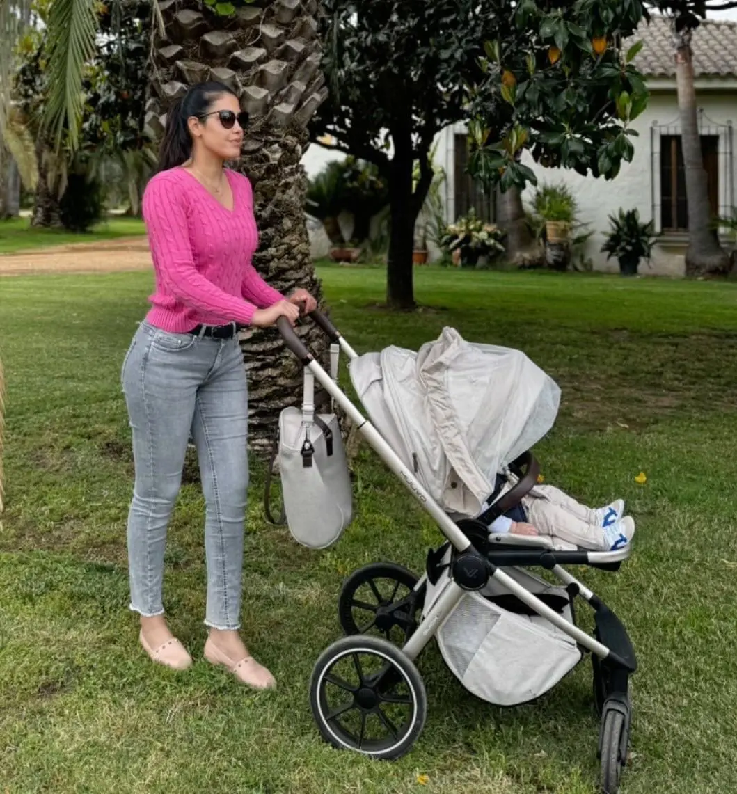 Gabriela Guillén está muy orgullosa de su bebé.