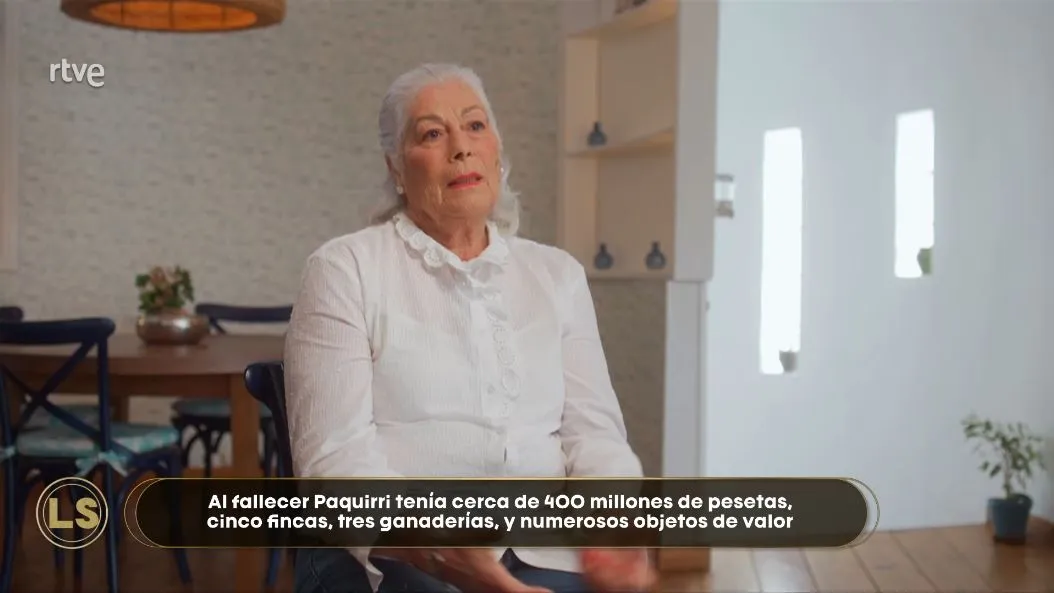 Teresa Rivera habla de Paquirri en 'Lazos de sangre'.