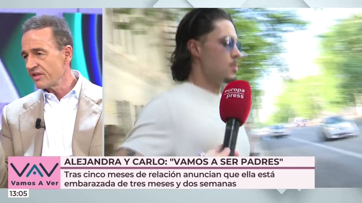 Alessandro Lequio habla del embarazo de Alejandra Rubio.