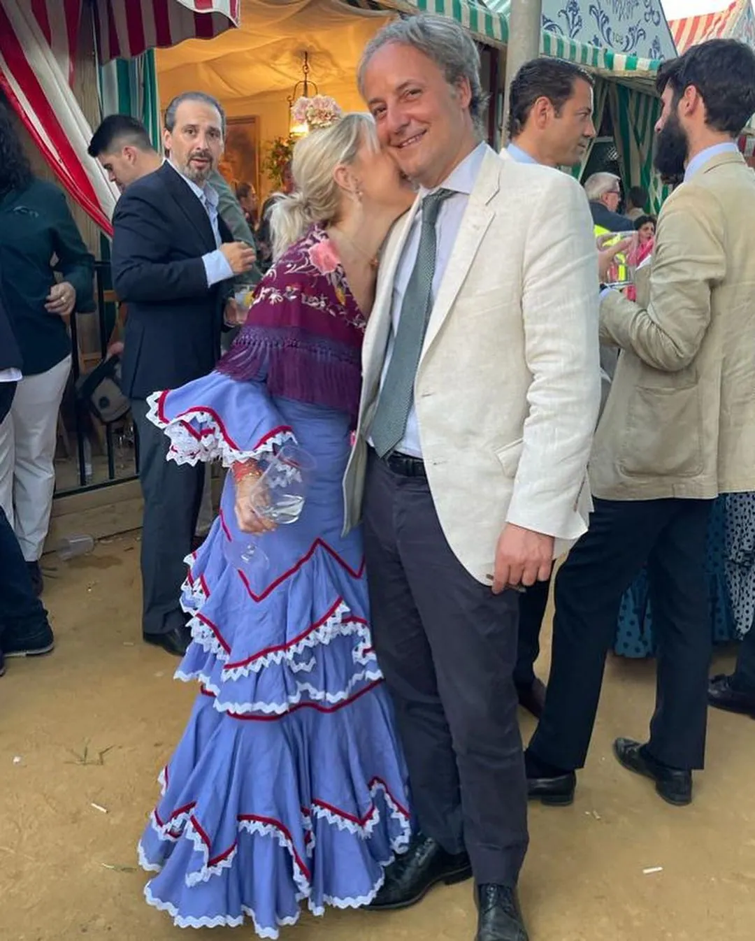 Eugenia se muestra muy cariñosa y tierna con Narcís, también en público.