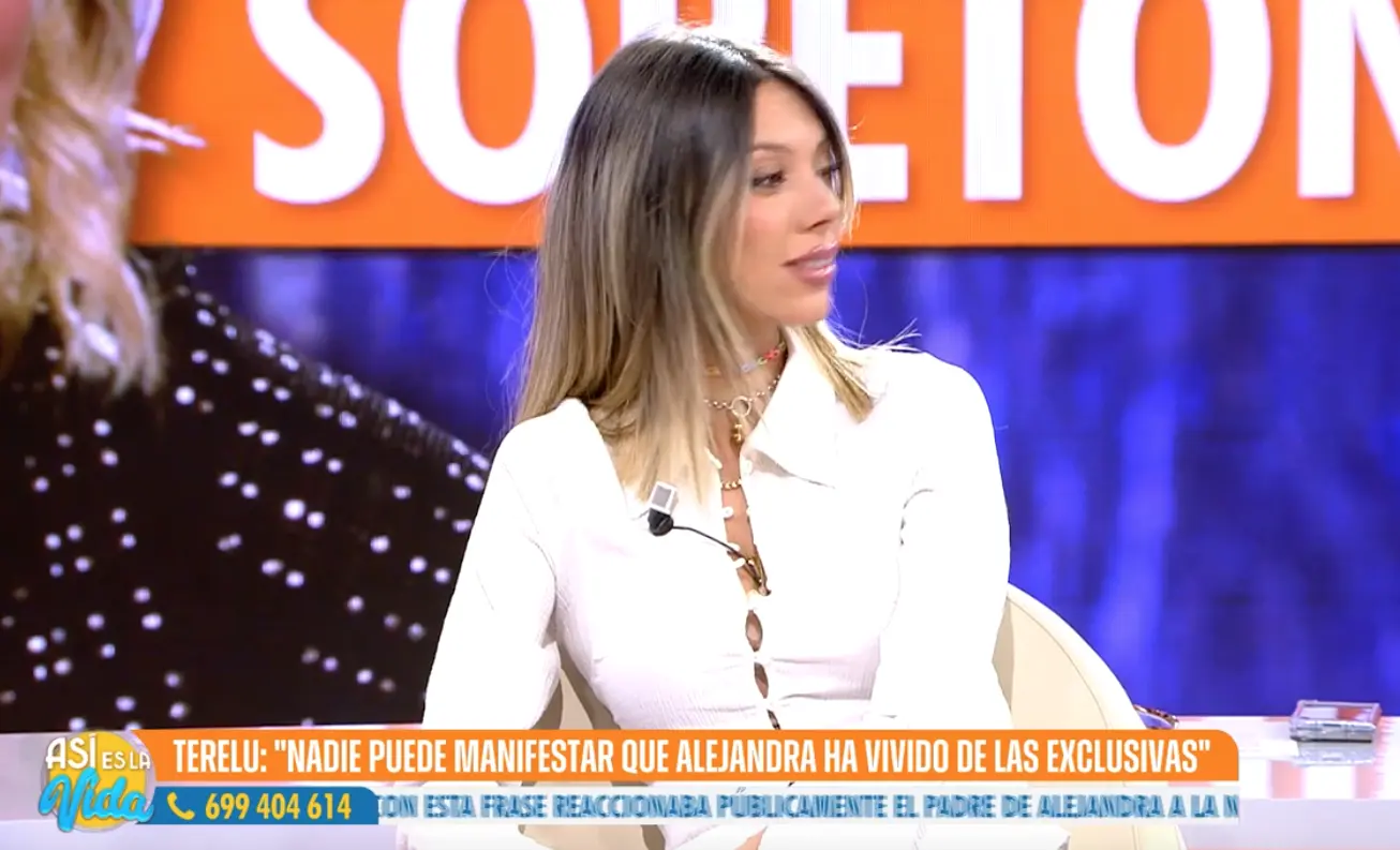 Entrevista de Alejandra Rubio en 'Asi es la vida'.