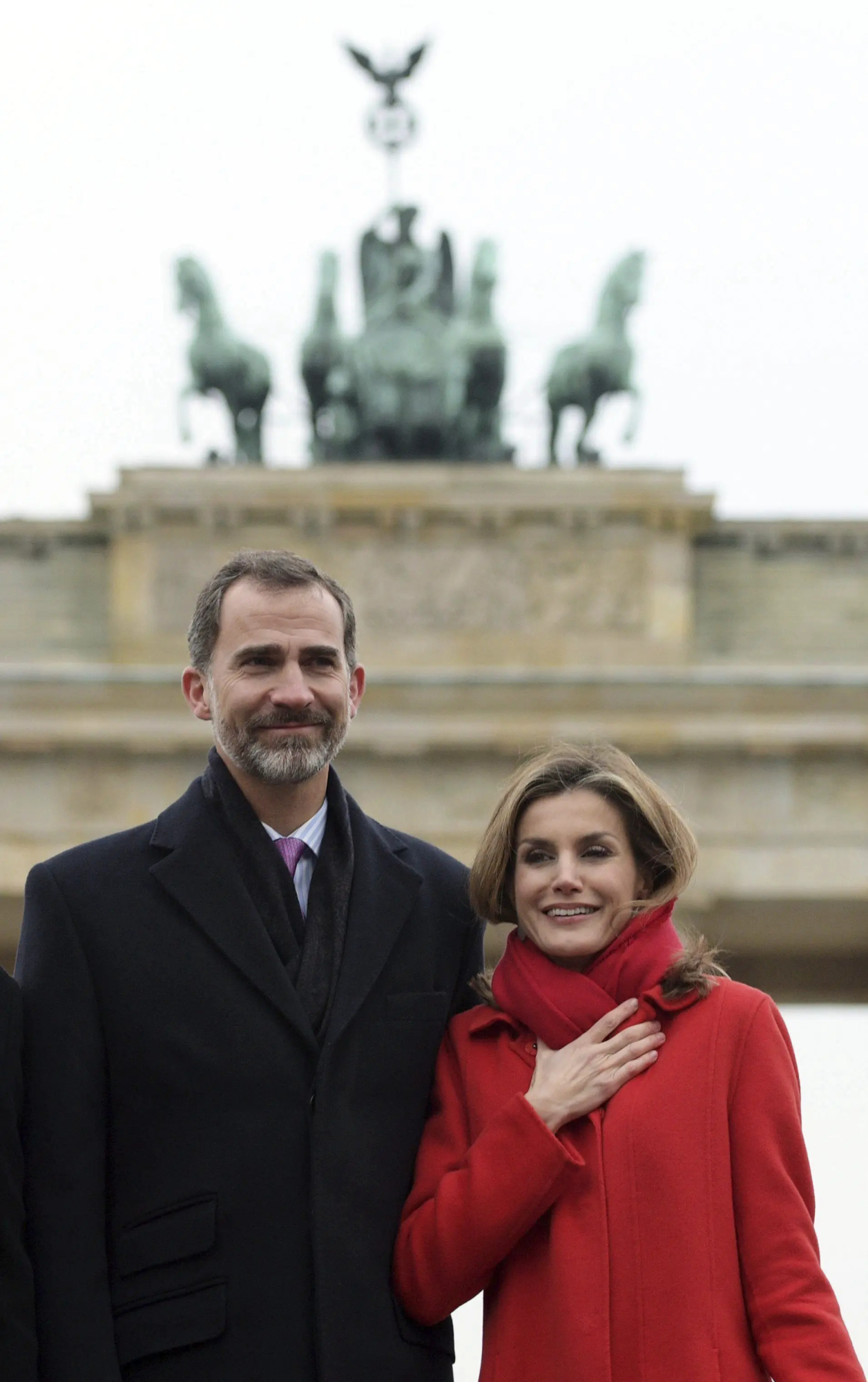 El rey junto a la reina Letizia en una de sus visitas oficiales a Berlín.
