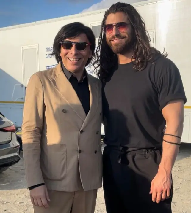 Can Yaman con Anton Giulio Grande