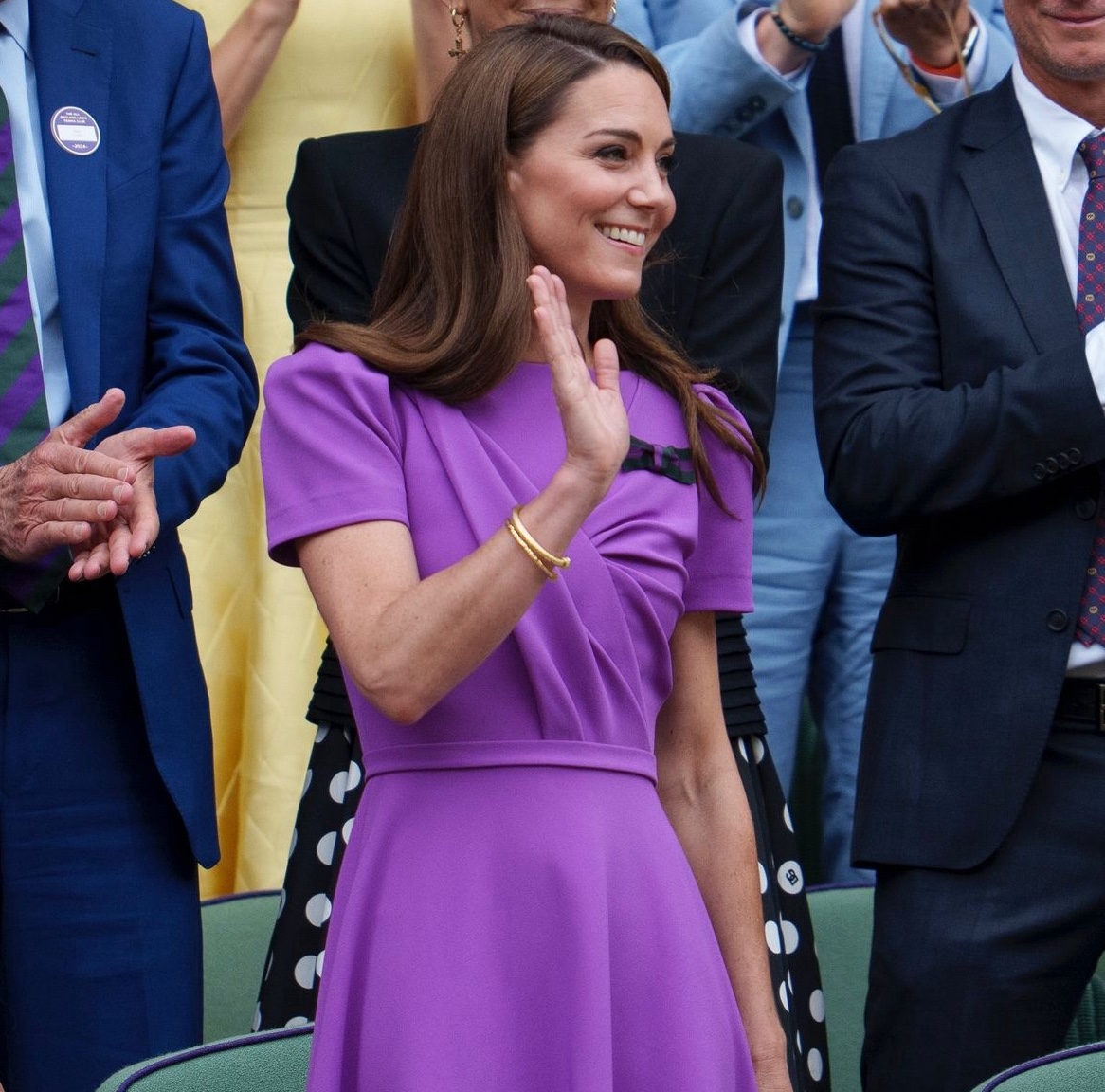 Kate Middleton no ha querido faltar a este gran evento deportivo que tanto representa para su país.