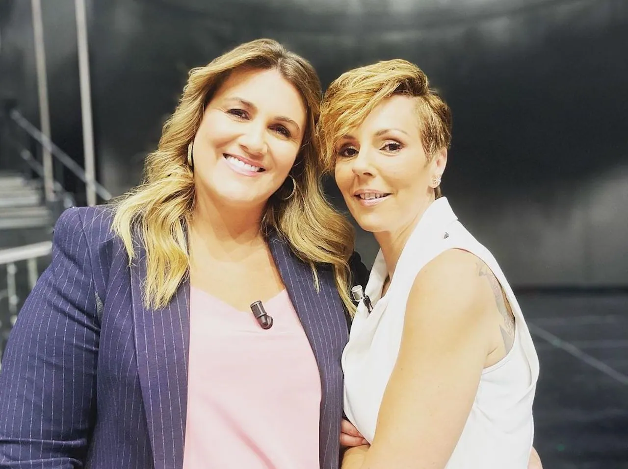 Carlota fue la presentadora y defensora de la docuserie de Rocío Carrasco.