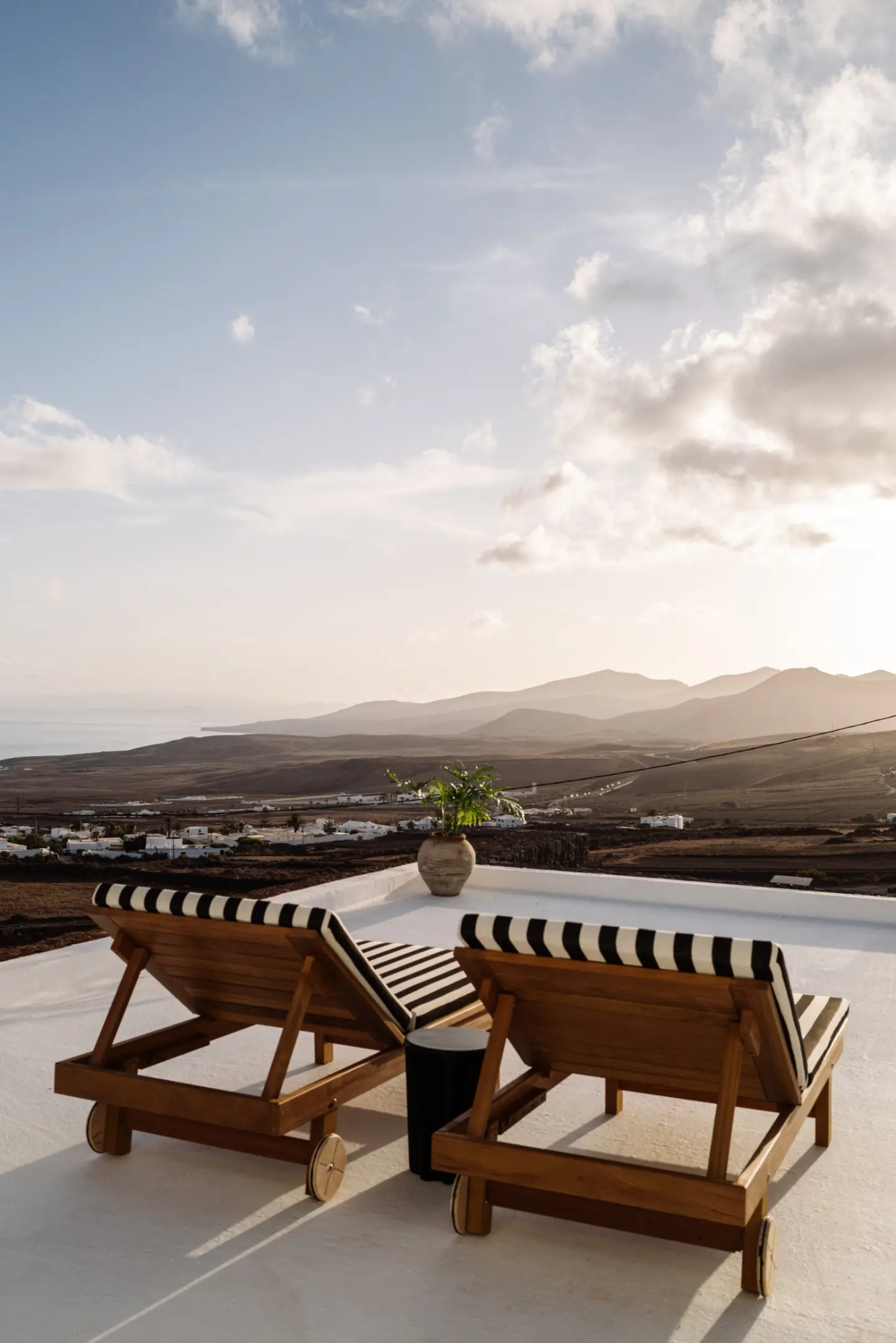 Imagen de la terraza del hotel extraída de la web de alojamiento.