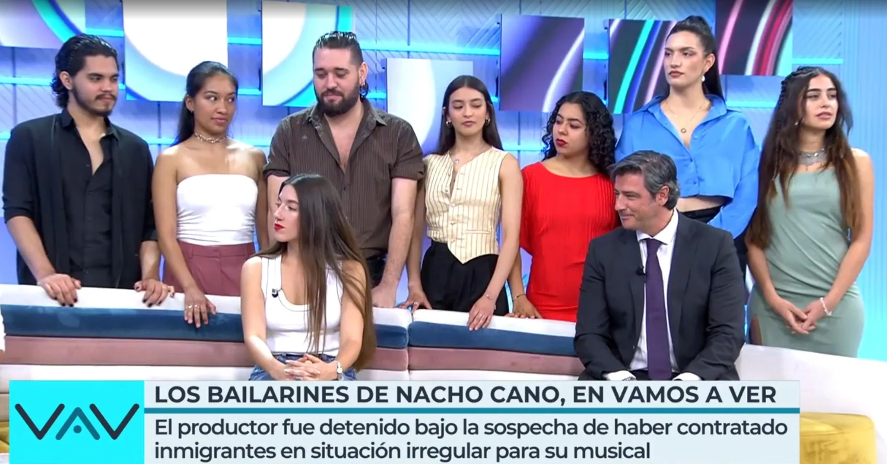 Nacho Cano hablan 17 bailarines Malinche - Vamos a ver -