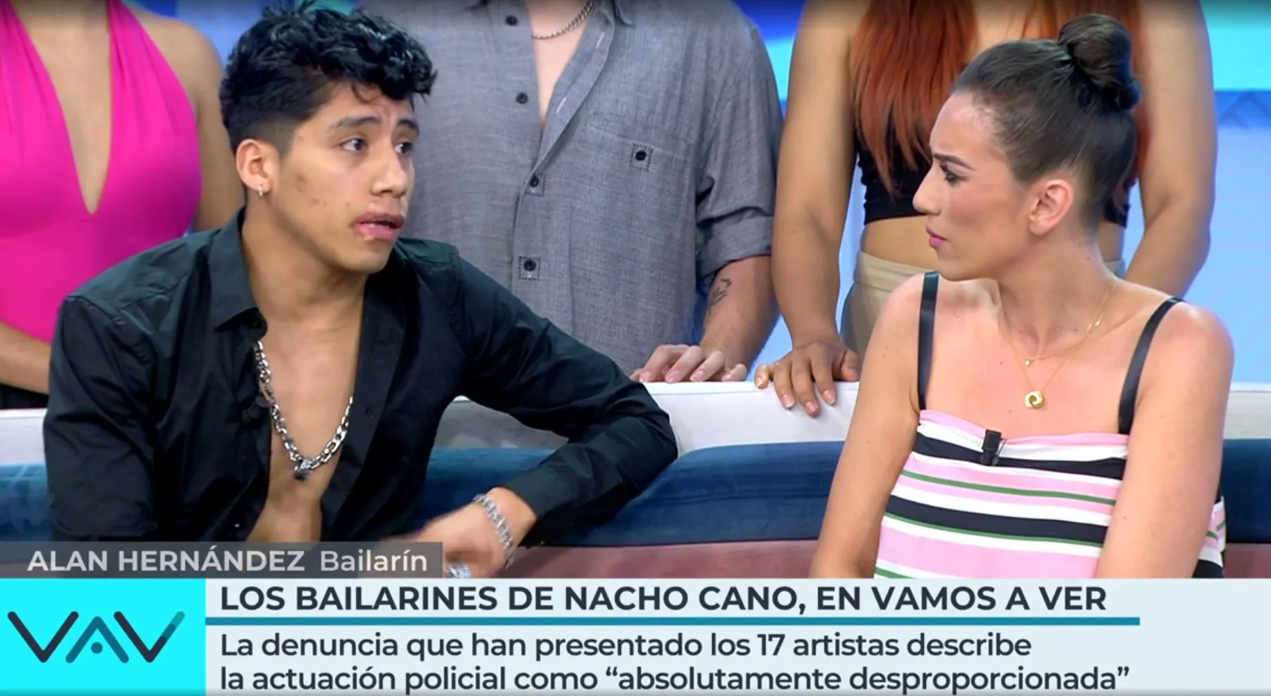 Nacho Cano hablan 17 bailarines Malinche - Vamos a ver -