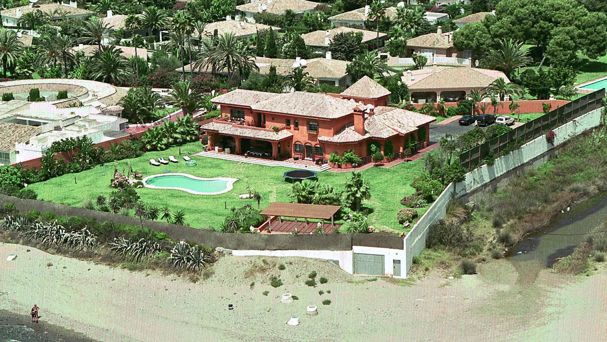 Fotografía de 'La Gaviota' la casa marbellí de Antonio Banderas.