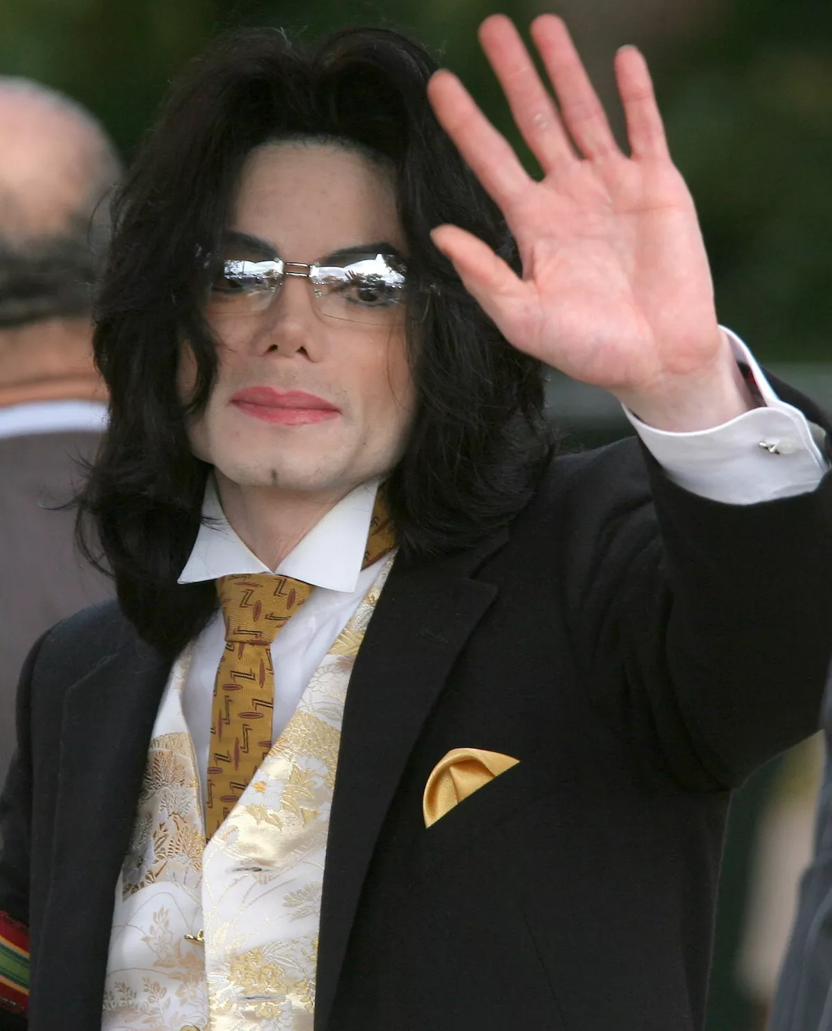 Michael Jackson saludo