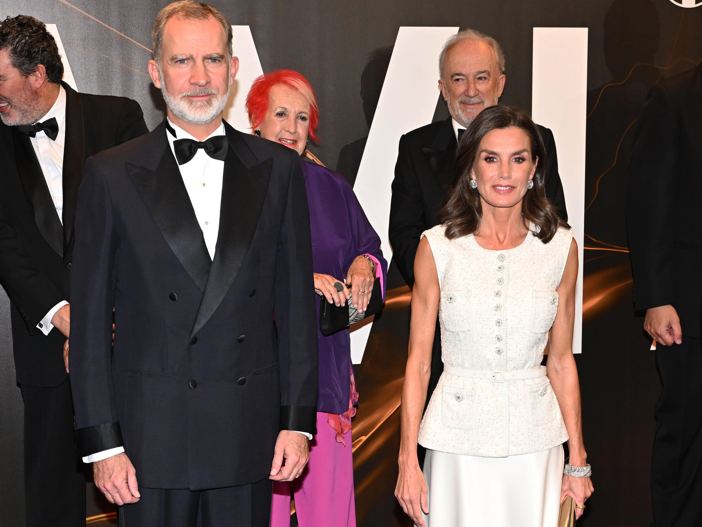 Letizia en los premios de periodismo ABC.