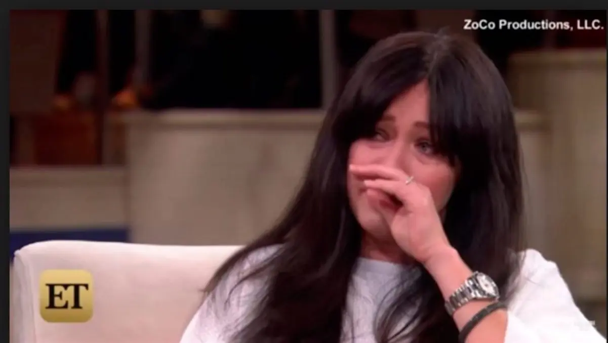 shannen doherty llorando