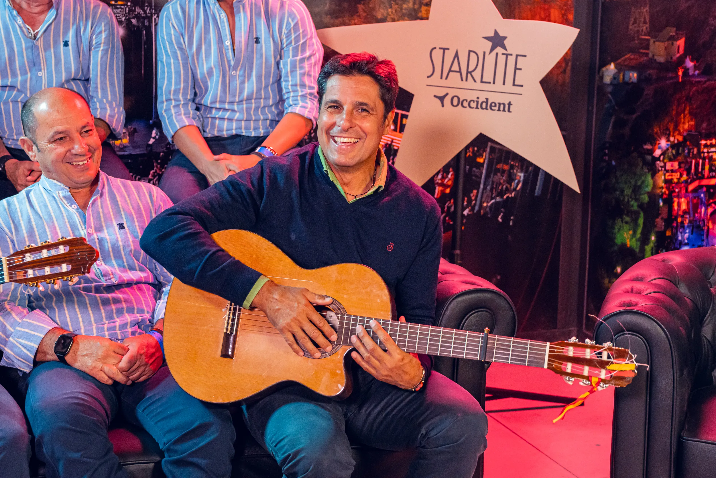 Fran Rivera actuó en Starlite con su grupo.