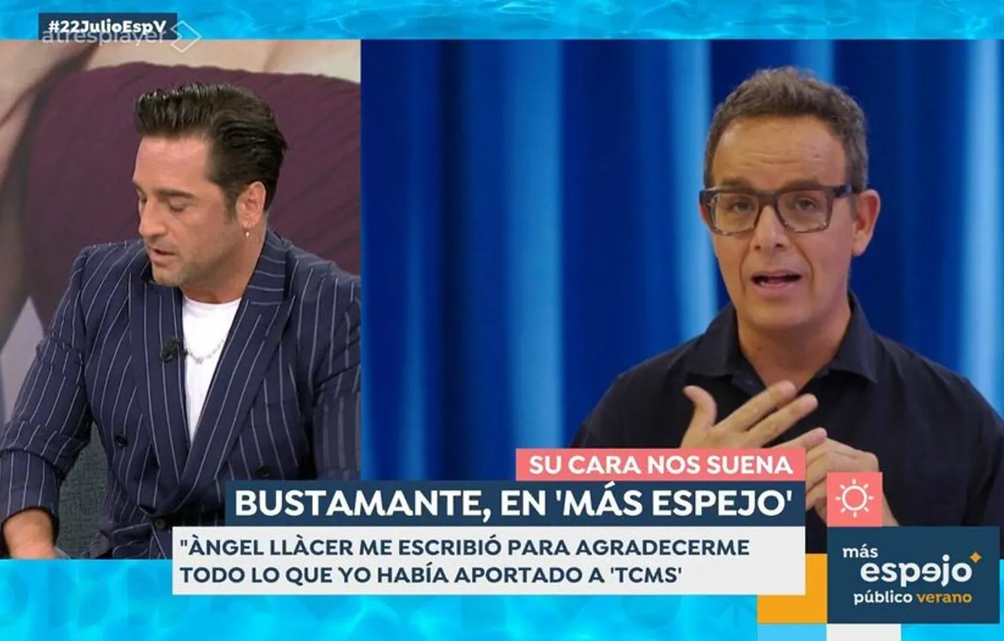 David Bustamante Àngel Llàcer Tu cara me suena