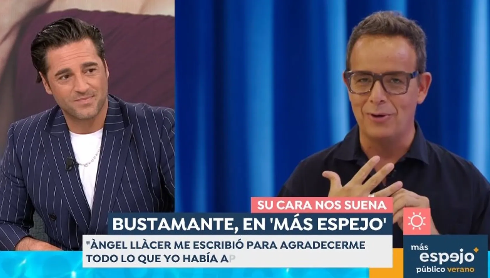 David Bustamante Àngel Llàcer Tu cara me suena