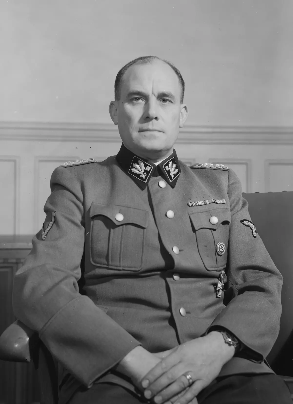 Waffen SS general Wilhelm Rediess