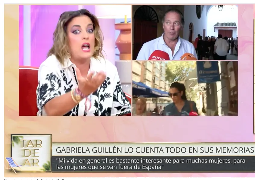 La periodista ha contado algunos detalles del nuevo proyecto de Guillén.