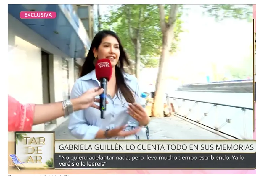 Las memorias de Gabriela Guillén no hablarán de Bertín ni de su hijo.